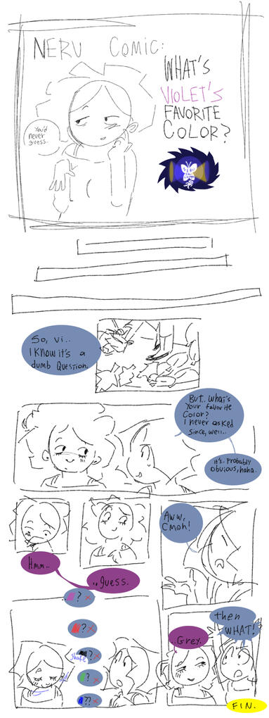 Sketch comic